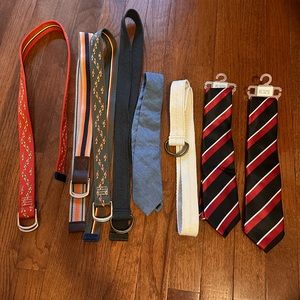 Kids belts and ties